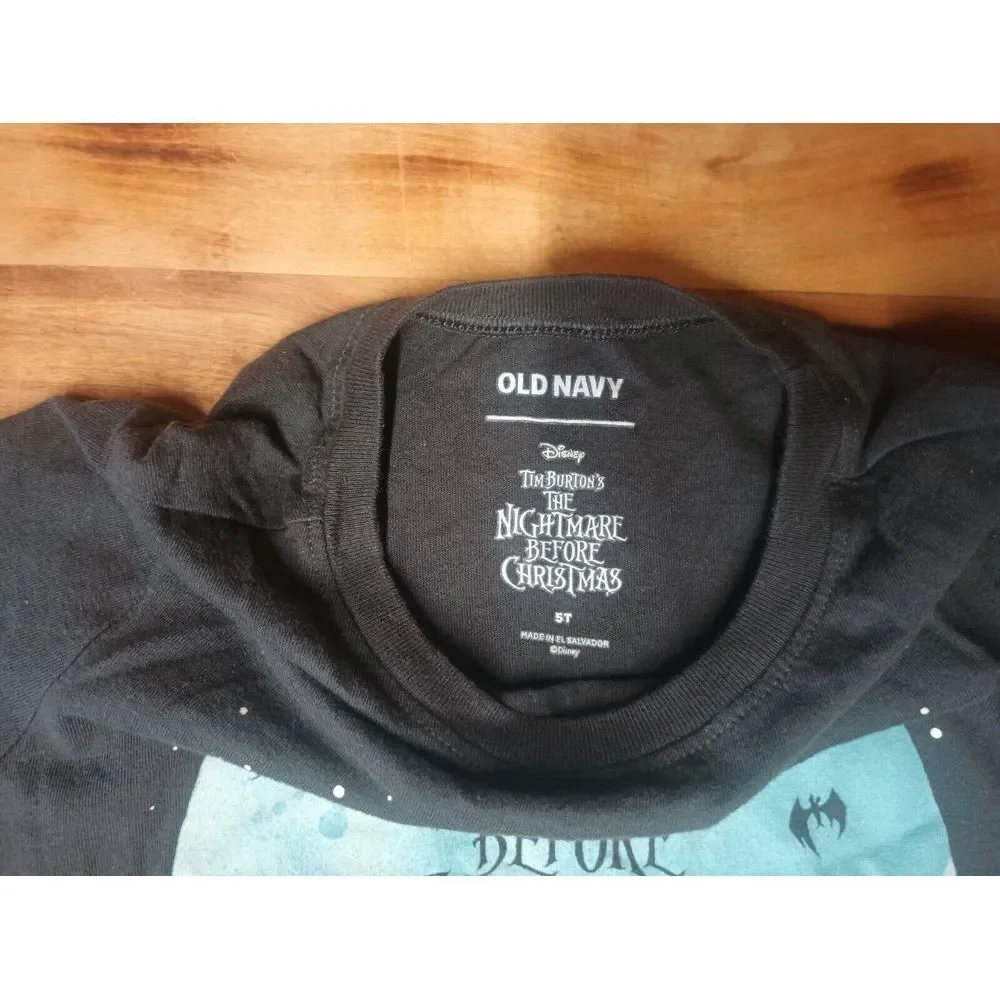 Old Navy‎ Disney The Nightmare Before Christmas Printed Sz.5T Unisex T-shirt